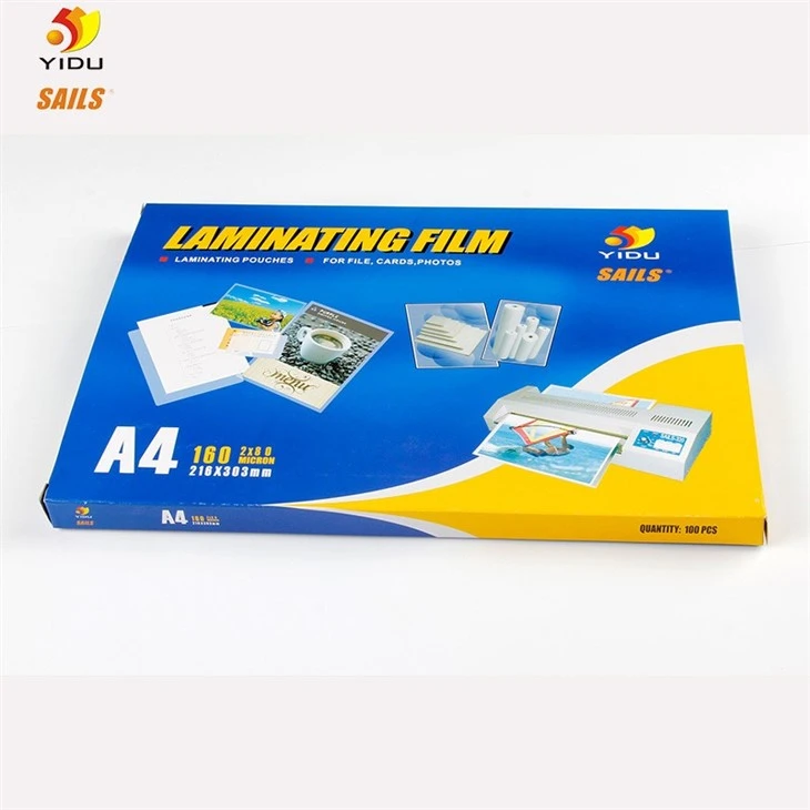 YIDU matt laminating pouch film A3